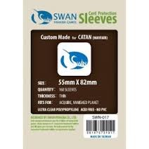 Ultra Clear - (Swan) Sleeves 55mm X 82mm - 160ct